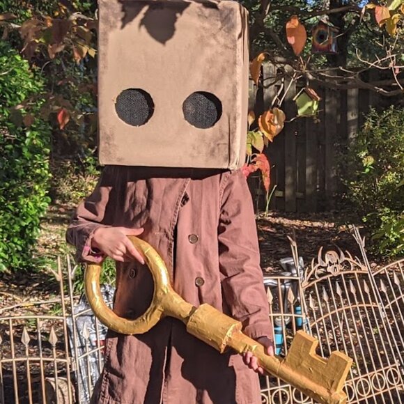Other - Little Nightmares Mono Mask & Key Cosplay Costume